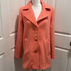 Avon Coral Pea Coat
